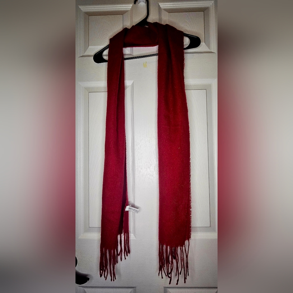 Style & Co. Rich Red Scarf
